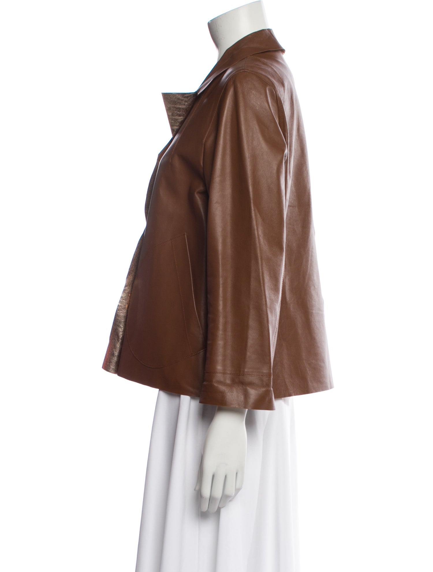Essentiel Antwerp Lamb Leather Blazer