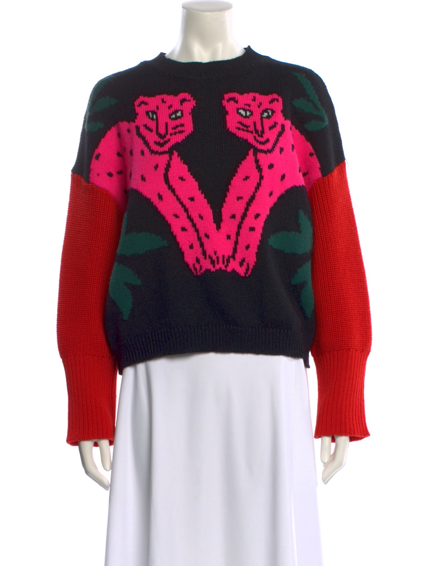 Essentiel Antwerp Printed Crew Neck Sweater