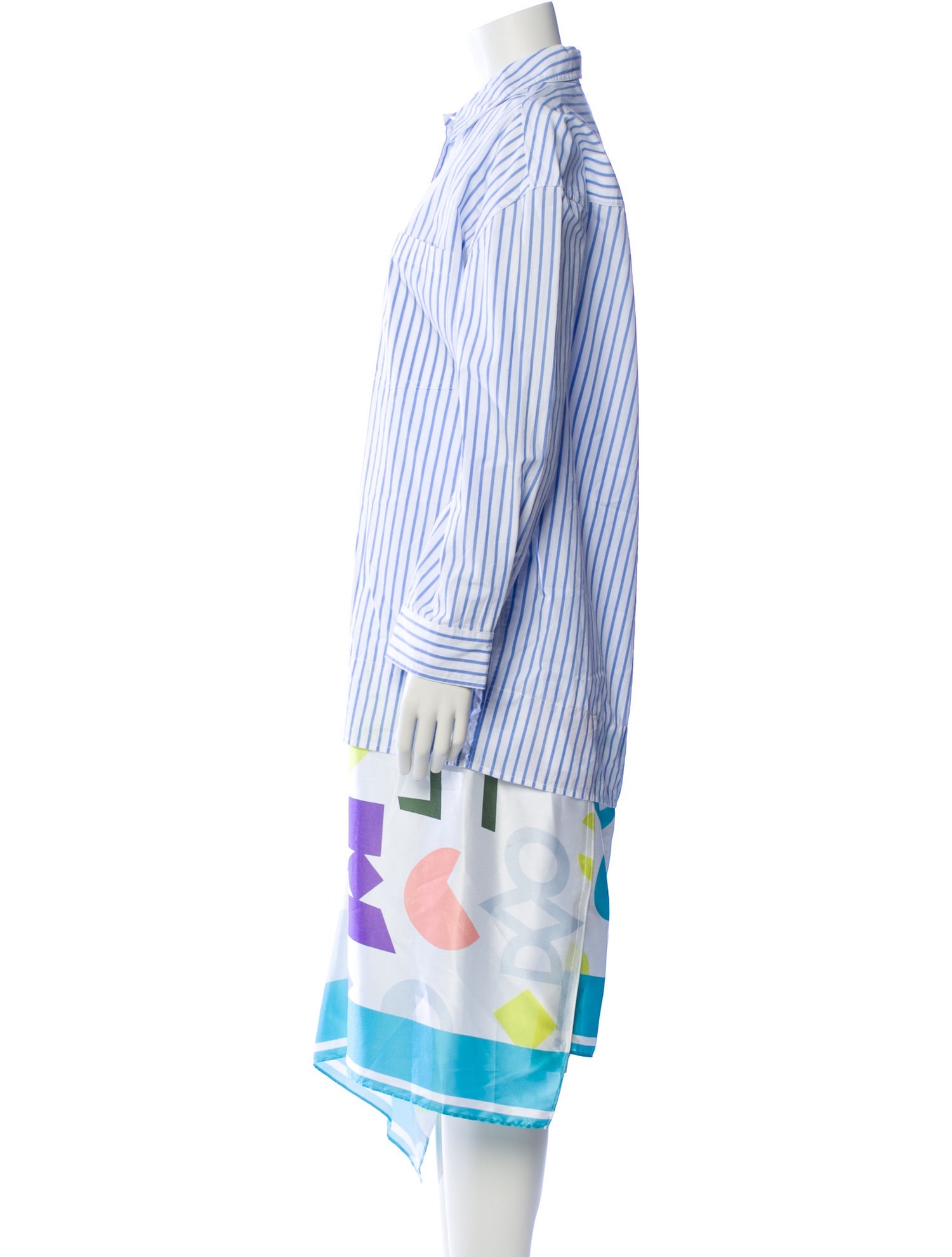 Essentiel Antwerp Striped Midi Length Dress