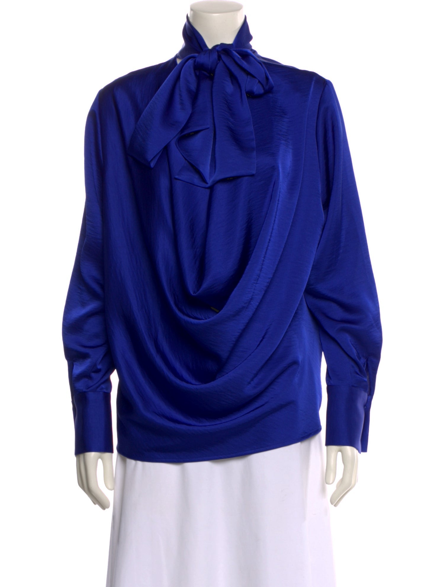 Essentiel Antwerp Cowl Neck Long Sleeve Blouse