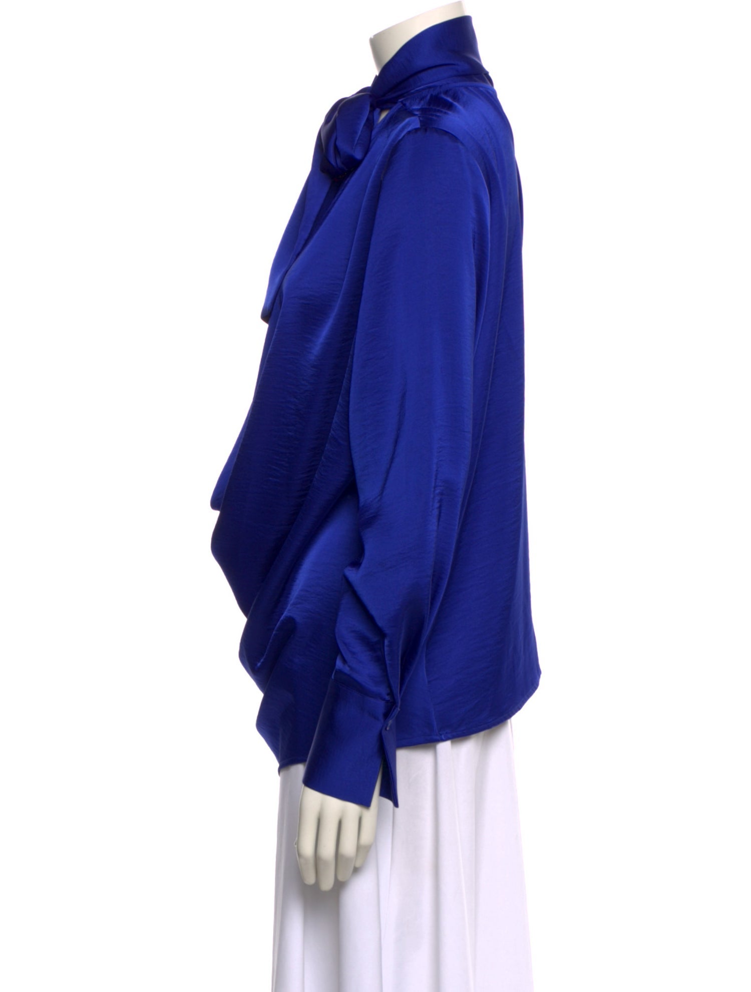 Essentiel Antwerp Cowl Neck Long Sleeve Blouse