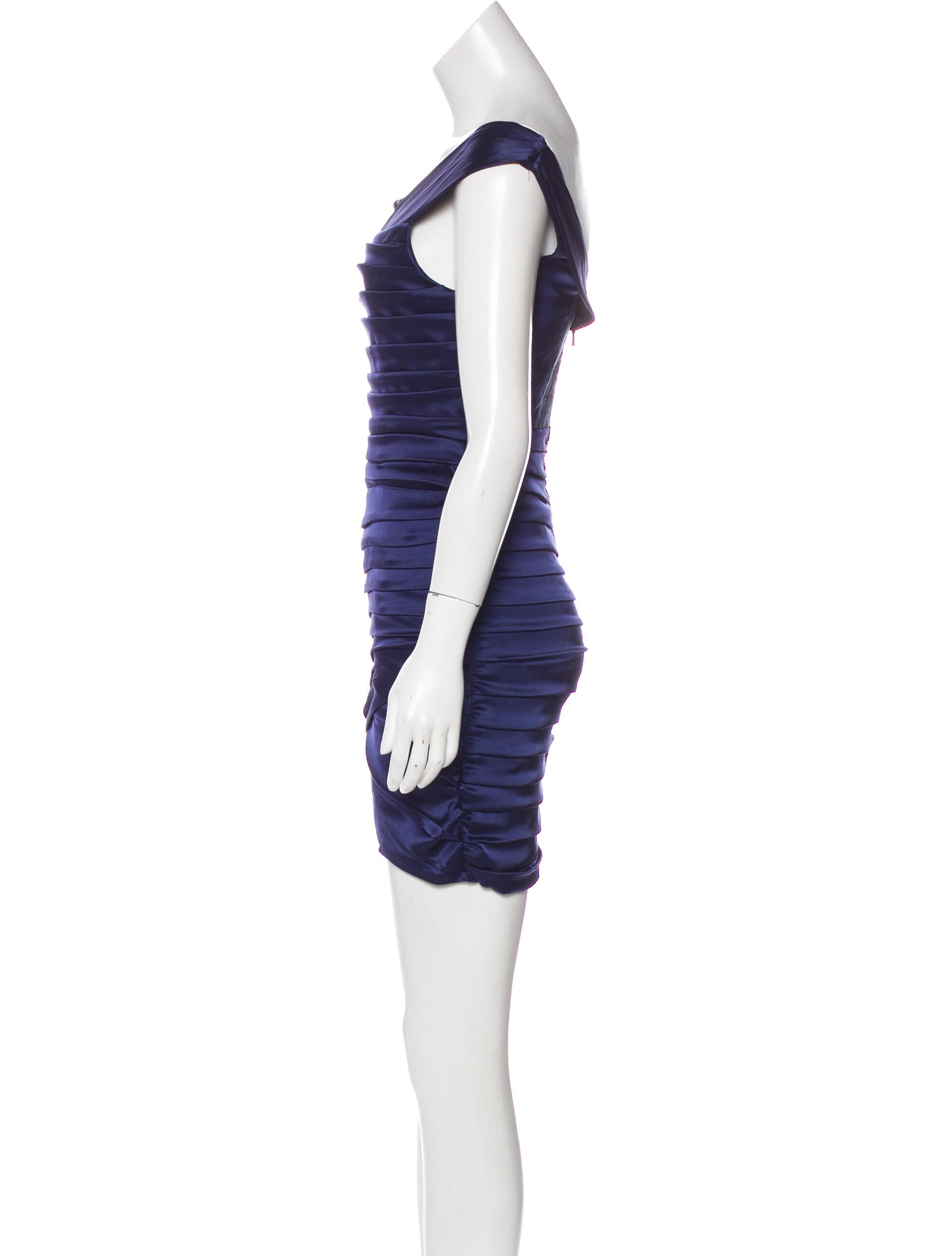 Alice + Olivia Off-The-Shoulder Mini Dress