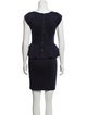 Alice + Olivia Alice + Olivia Bateau Neckline Mini Dress