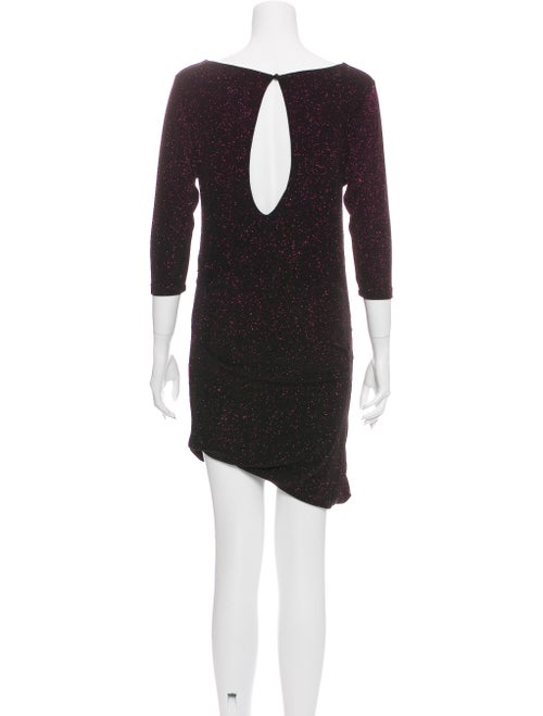 Alice + Olivia Scoop Neck Mini Dress