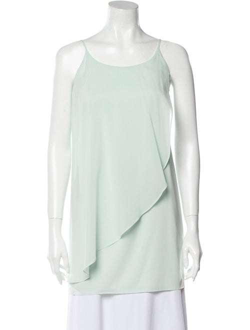Alice + Olivia Silk Mini Dress Green