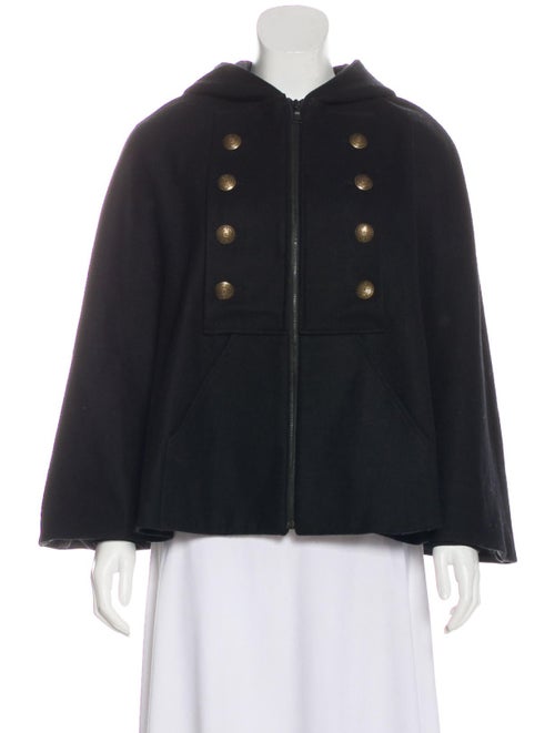 Alice + Olivia Wool Cape Wool