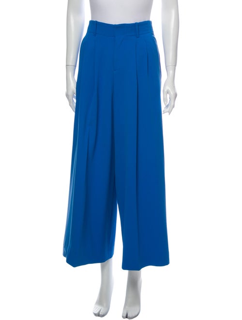 Alice + Olivia Wide Leg Pants Blue