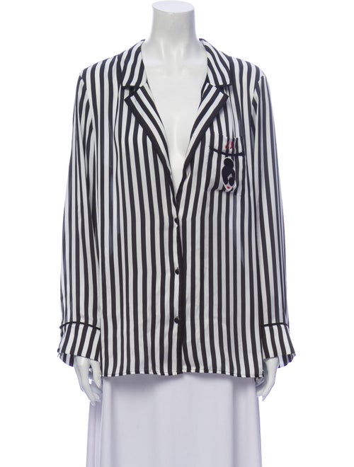 Alice + Olivia Striped Pajamas