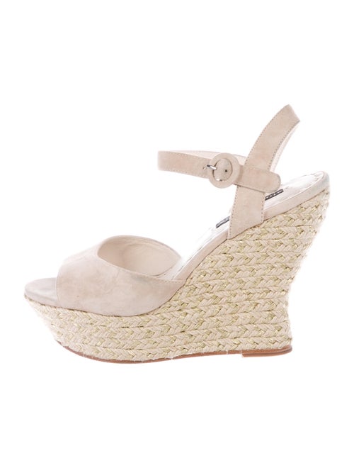 Alice + Olivia Suede Espadrilles