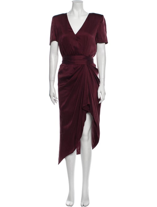 Alice + Olivia Silk Long Dress