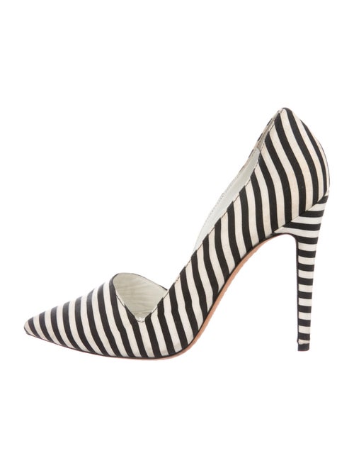 Alice + Olivia Printed Pumps Black