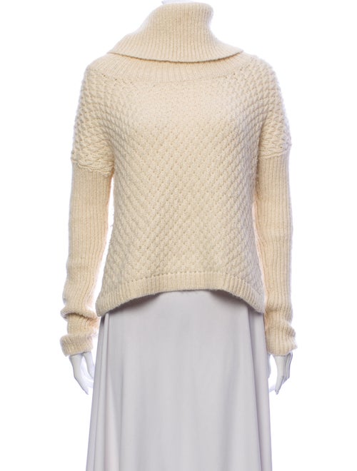 Alice + Olivia Alpaca Turtleneck Sweater