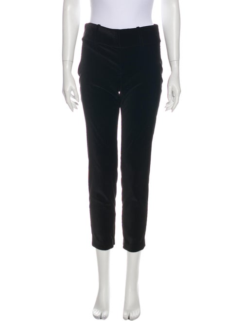 Alice + Olivia Straight Leg Pants Black