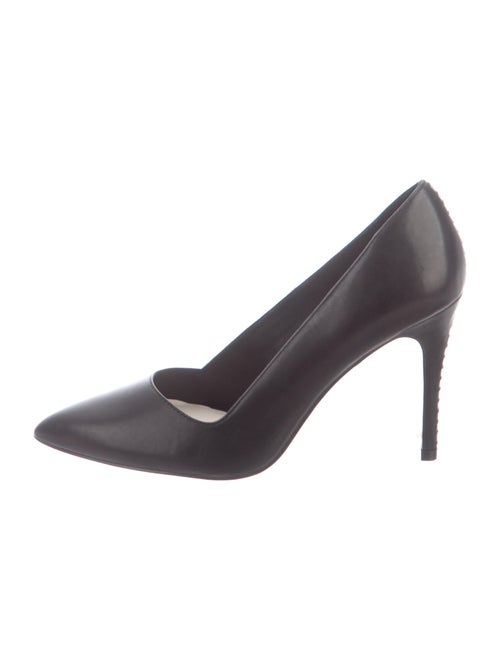 Alice + Olivia Leather Pumps Black