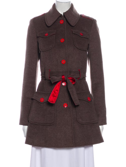 Alice + Olivia Peacoat Grey