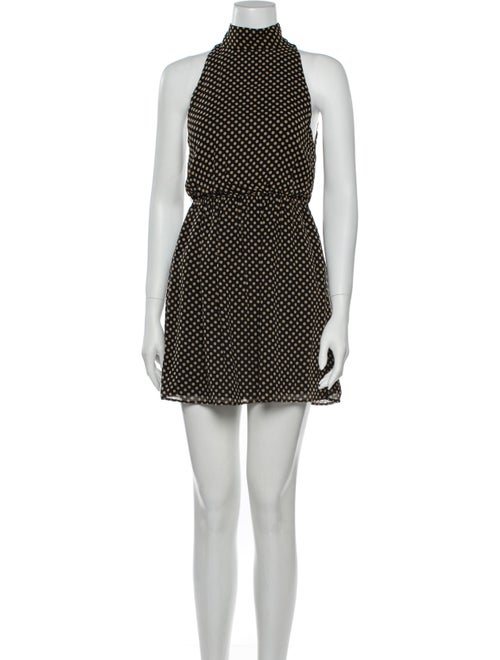 Alice + Olivia Silk Mini Dress