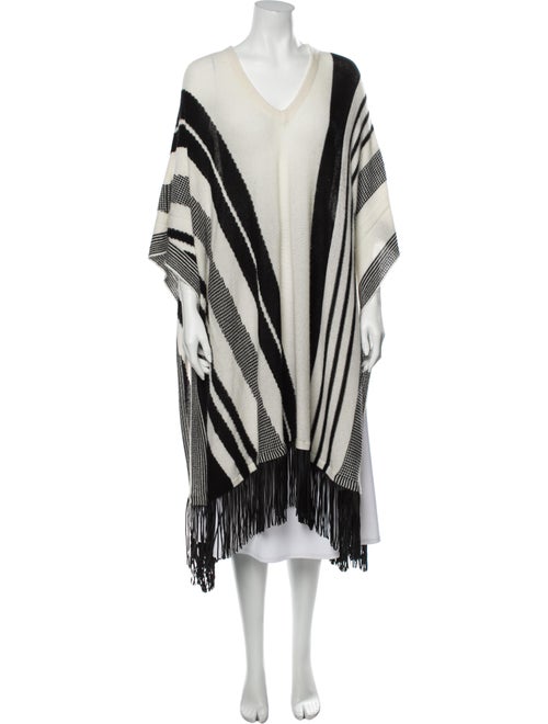 Alice + Olivia Striped Poncho