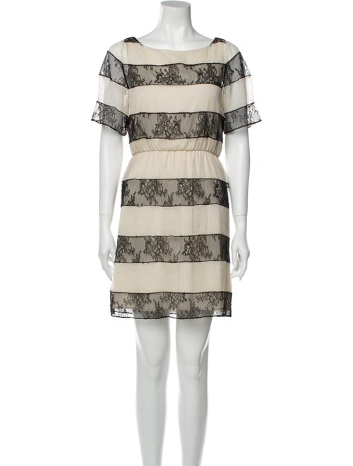 Alice + Olivia Striped Mini Dress