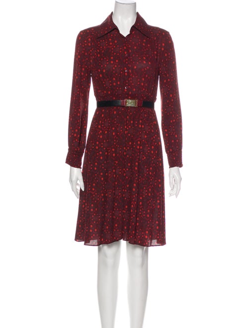 Alice + Olivia Silk Knee-Length Dress