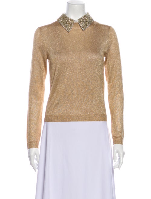 Alice + Olivia Sweater w/ Tags Gold