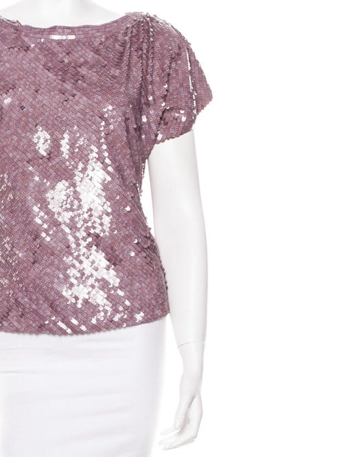 Alice + Olivia Sequin Top