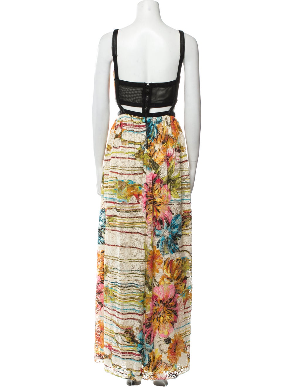 Alice + Olivia Printed Long Dress - image 3