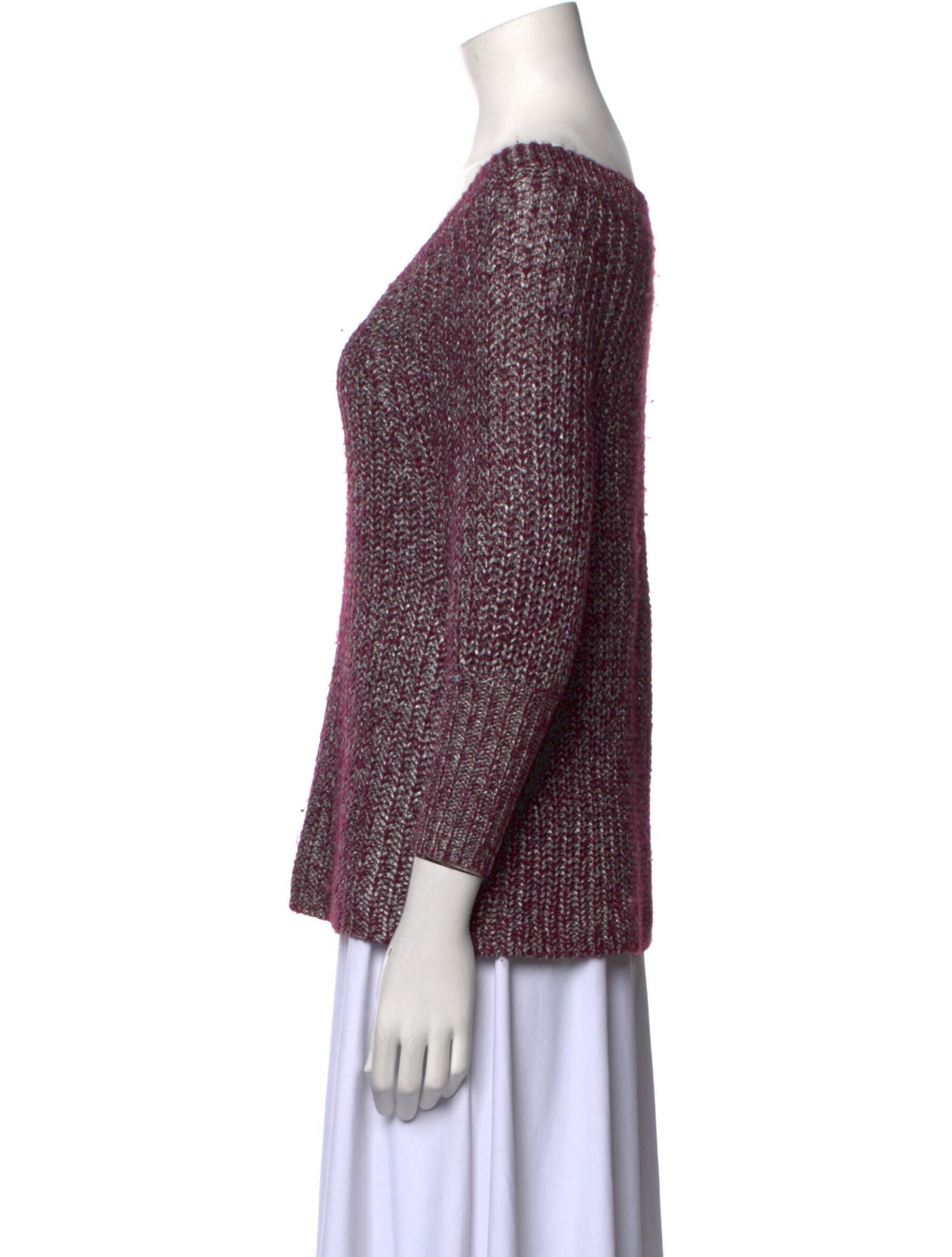 Alice + Olivia Scoop Neck Sweater