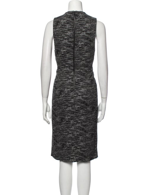 Alice + Olivia V-Neck Midi Length Dress