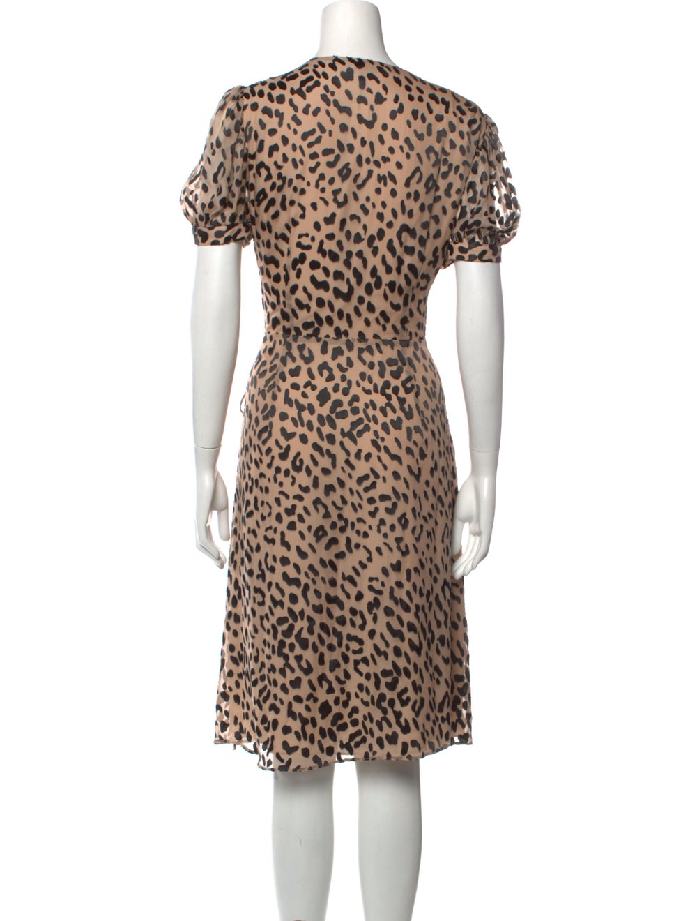 Alice + Olivia Animal Print Midi Length Dress - image 3
