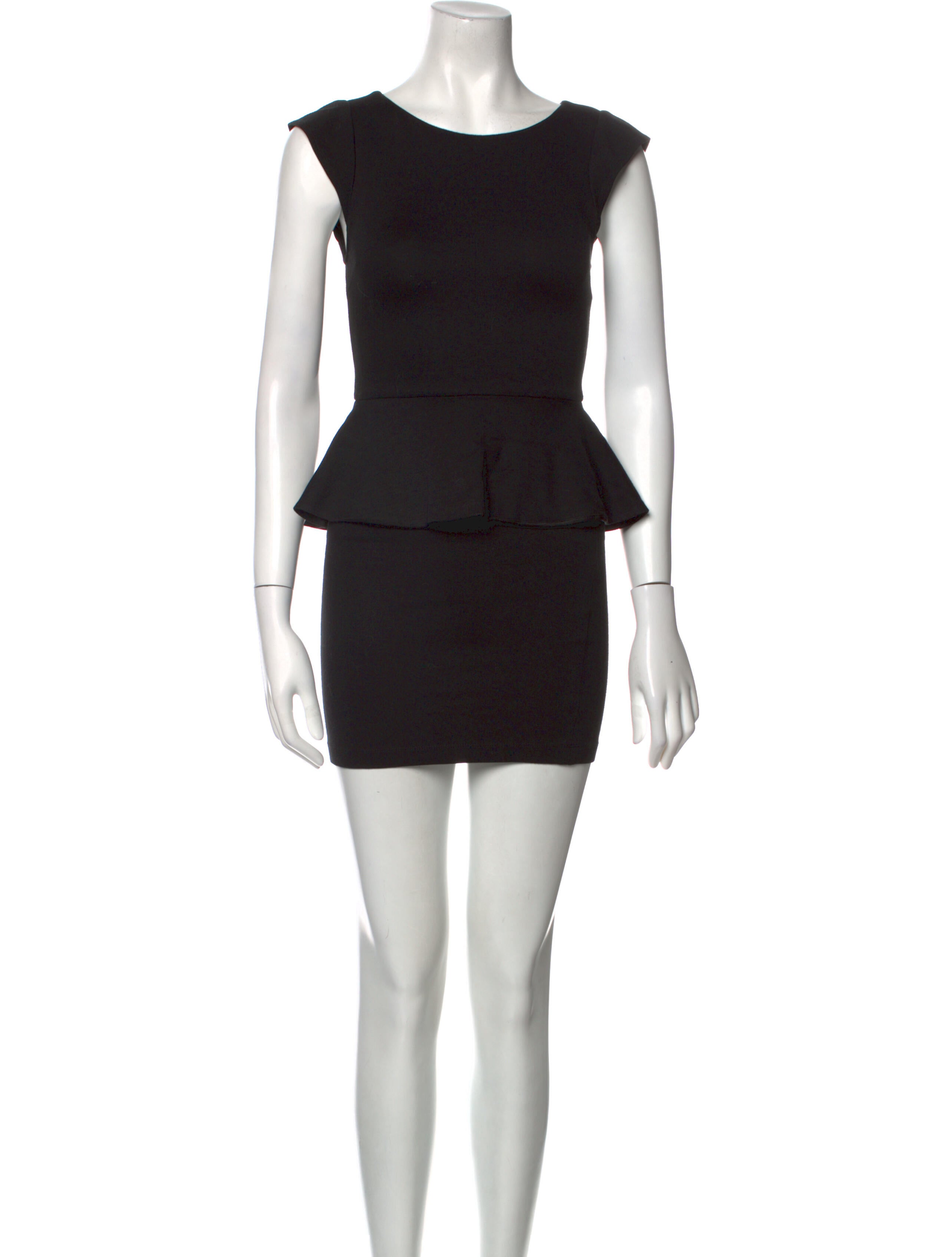 Alice + Olivia Scoop Neck Mini Dress