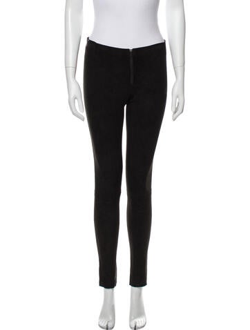 Alice + Olivia Loungewear Lamb Leather Lounge Set US 4 | S