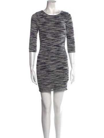 Alice + Olivia Dresses Crew Neck Mini Dress XS