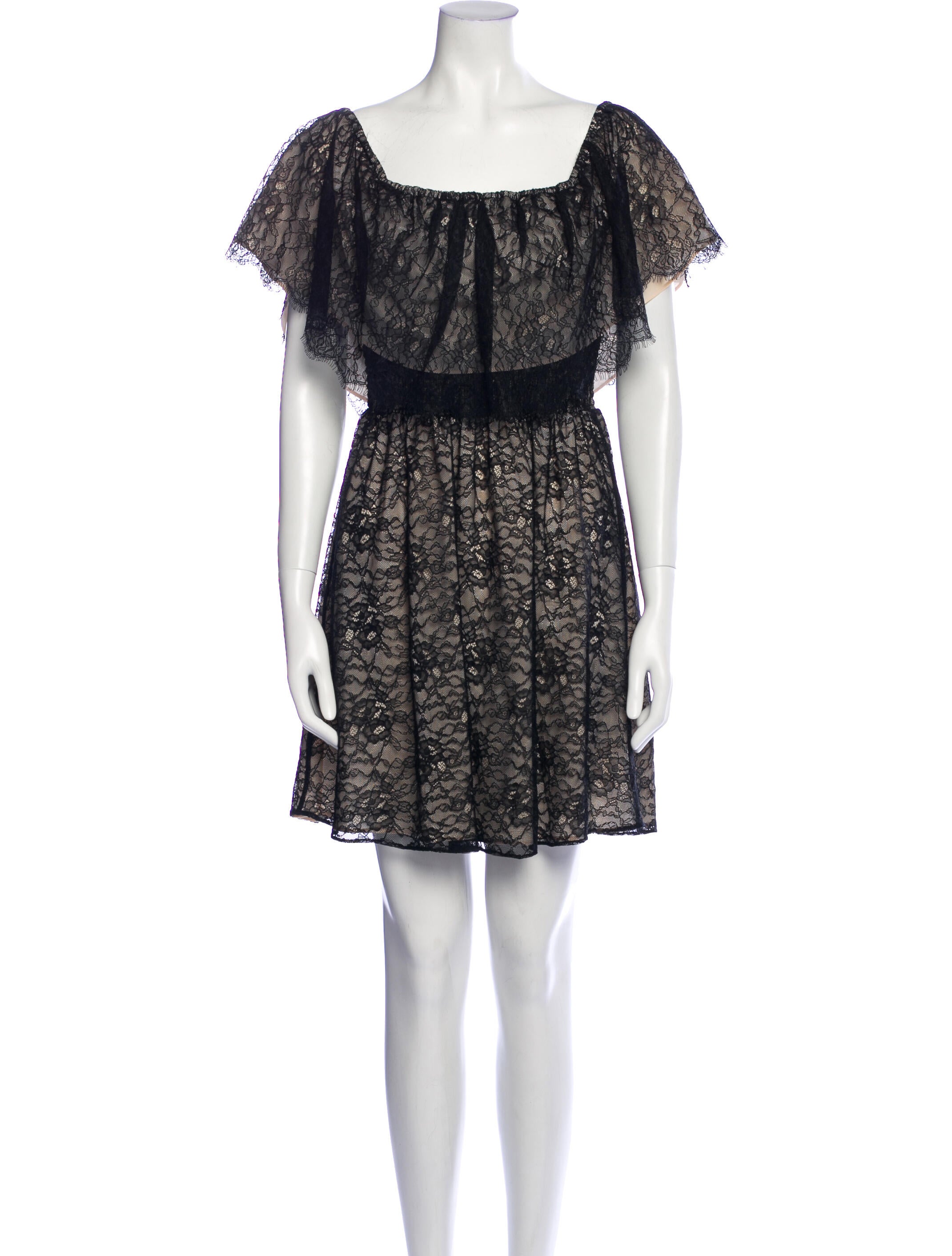 Alice + Olivia Floral Print Mini Dress