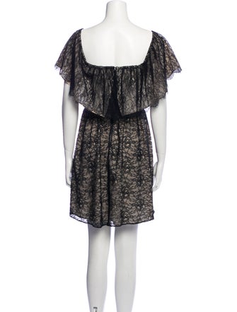 Alice + Olivia Floral Print Mini Dress