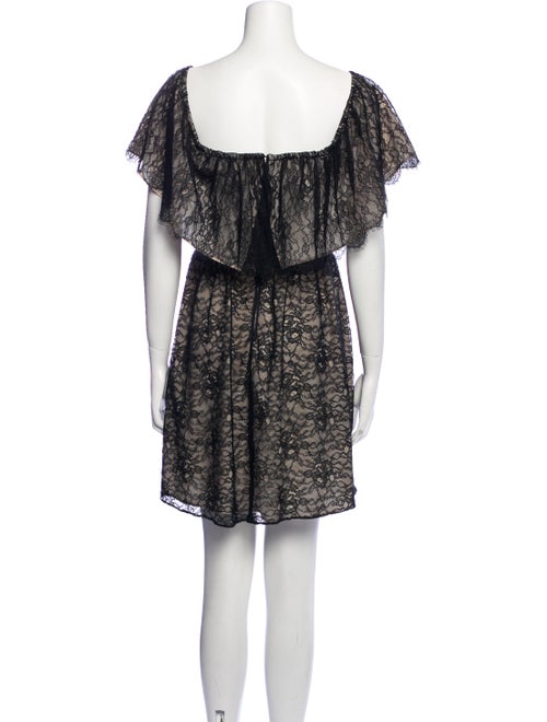 Alice + Olivia Floral Print Mini Dress