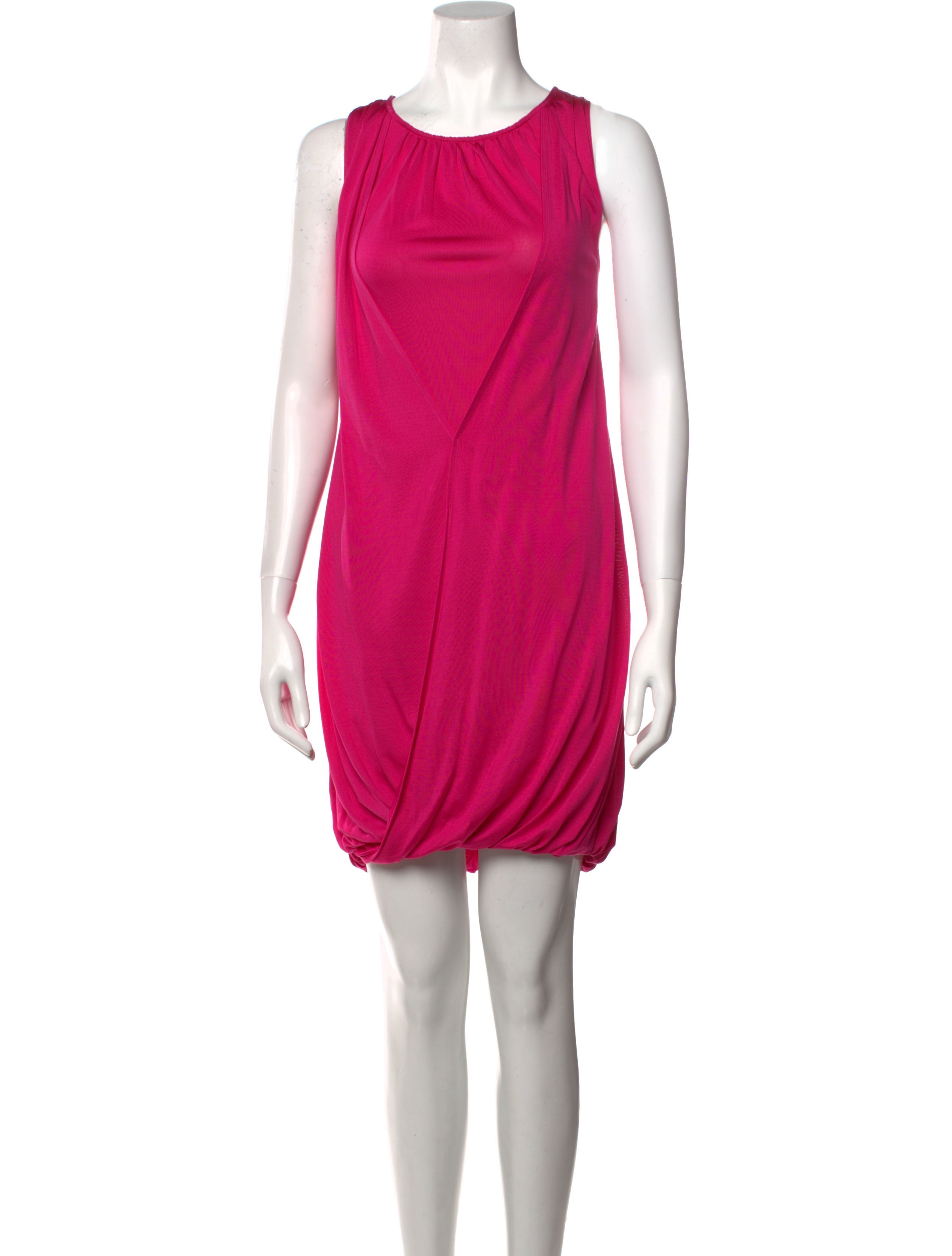 Alice + Olivia Crew Neck Mini Dress