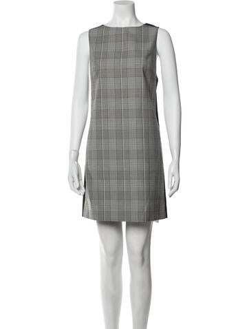 Alice + Olivia Dresses Plaid Print Mini Dress US 10 | L