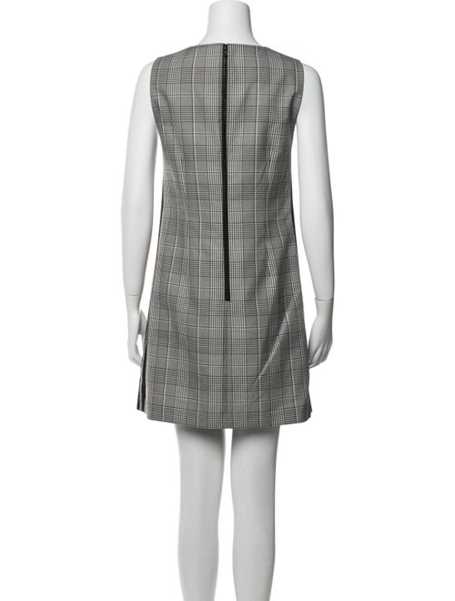 Alice + Olivia Plaid Print Mini Dress