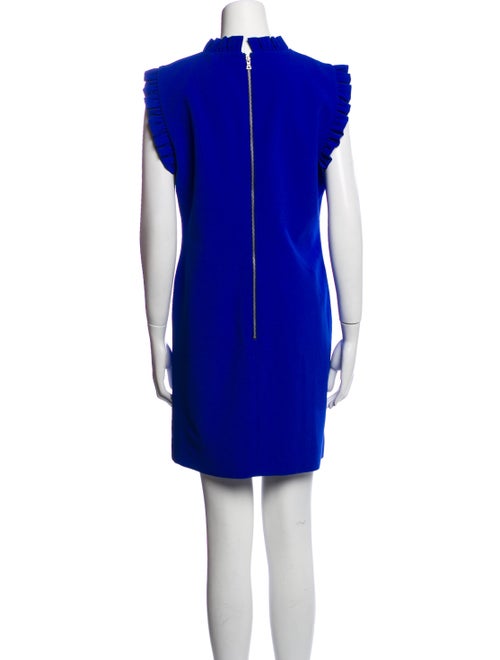 Alice + Olivia Mock Neck Mini Dress