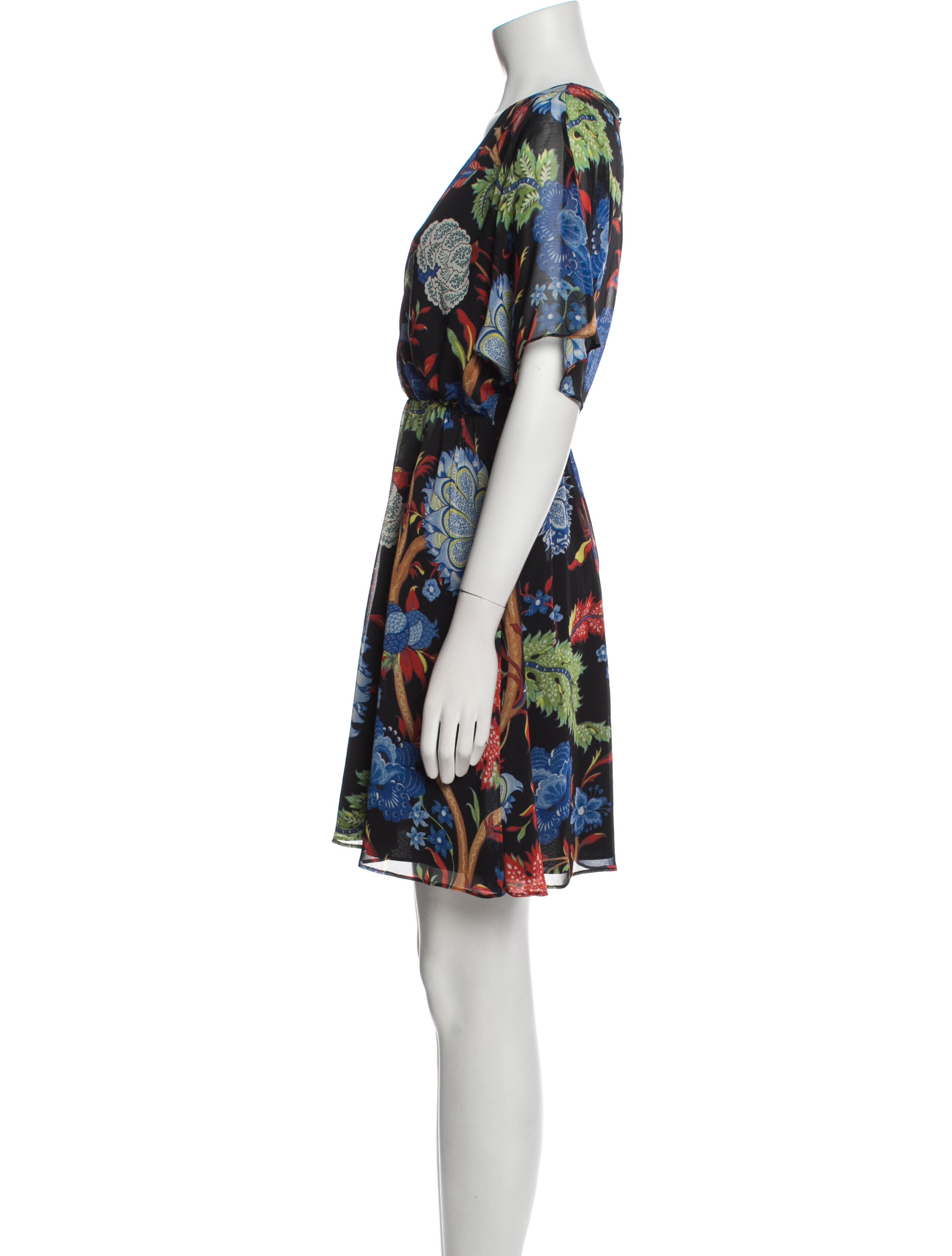 Alice + Olivia Printed Mini Dress