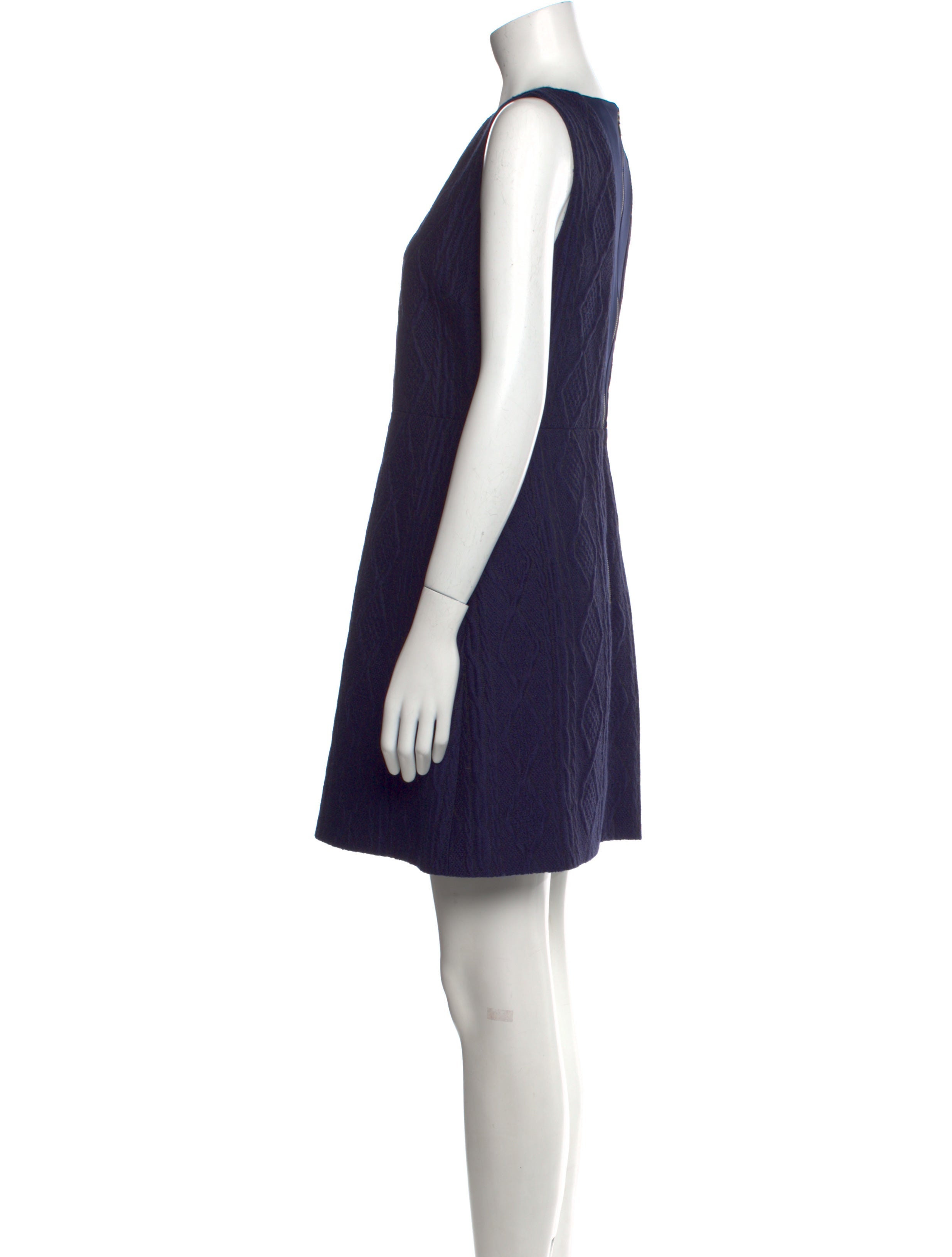 Alice + Olivia Bateau Neckline Mini Dress w/ Tags