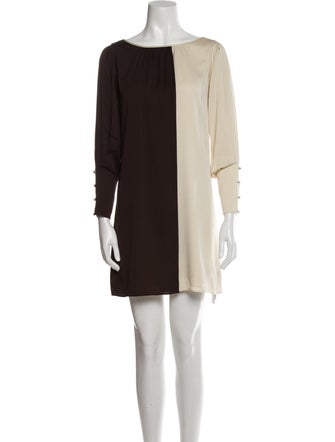 Alice + Olivia Silk Mini Dress