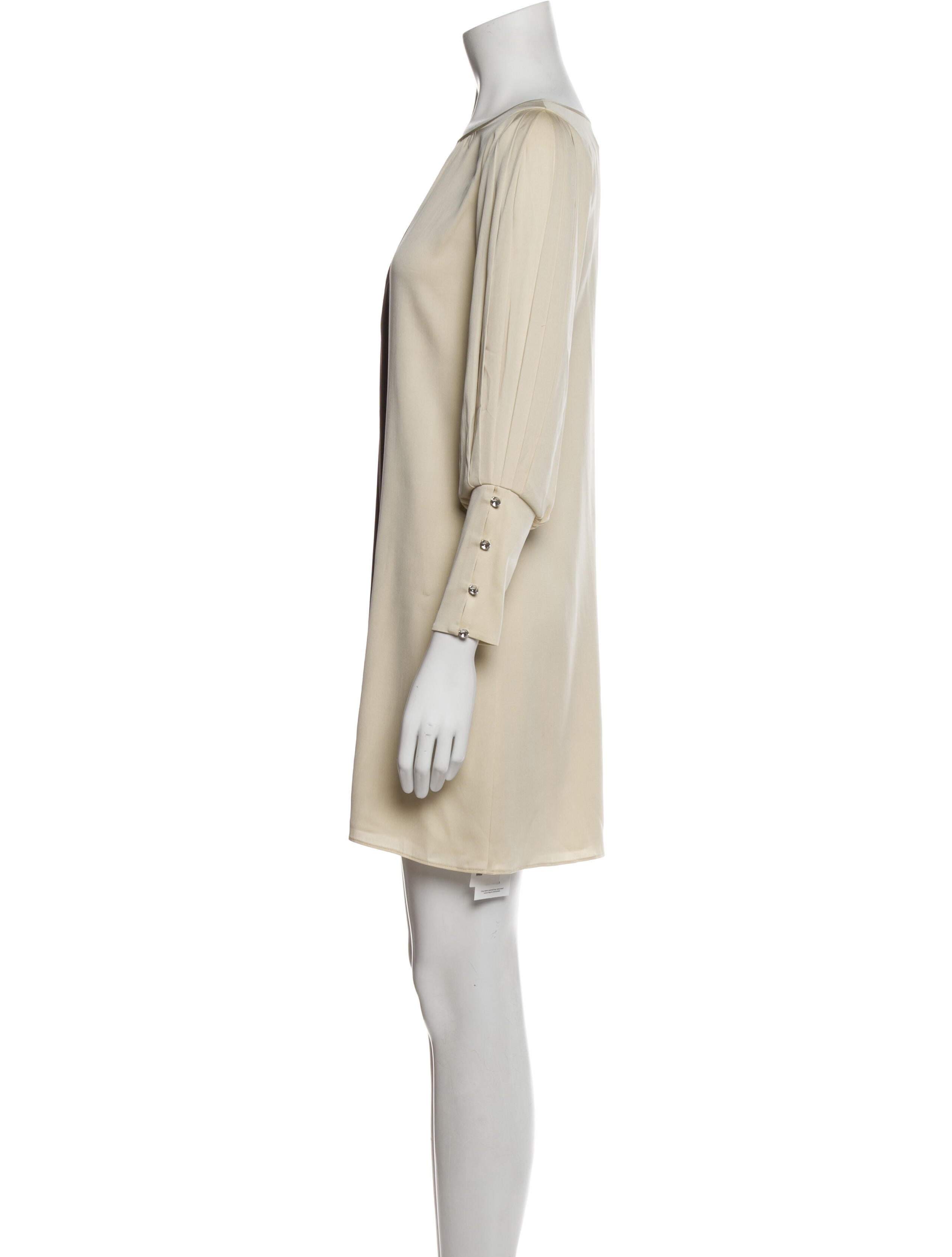 Alice + Olivia Silk Mini Dress