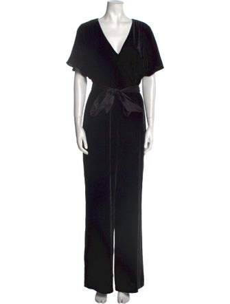 Alice + Olivia V-Neck Jumpsuit