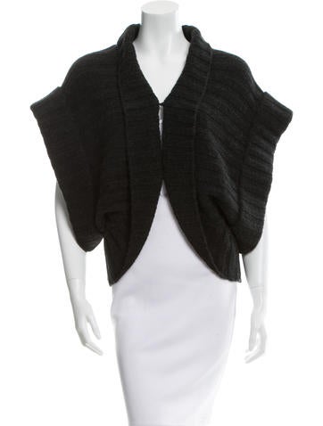 Alice + Olivia Wool Rib Knit Sweater