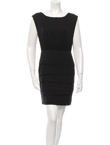 Alice + Olivia Sleeveless Layered Mini Dress
