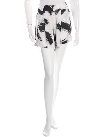 Alice + Olivia Draped Mini Shorts