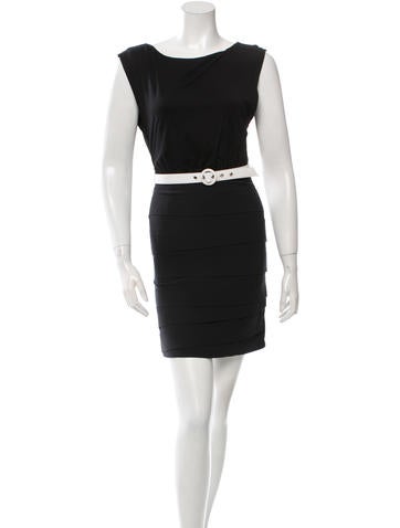 Alice + Olivia Cutout Sleeveless Dress