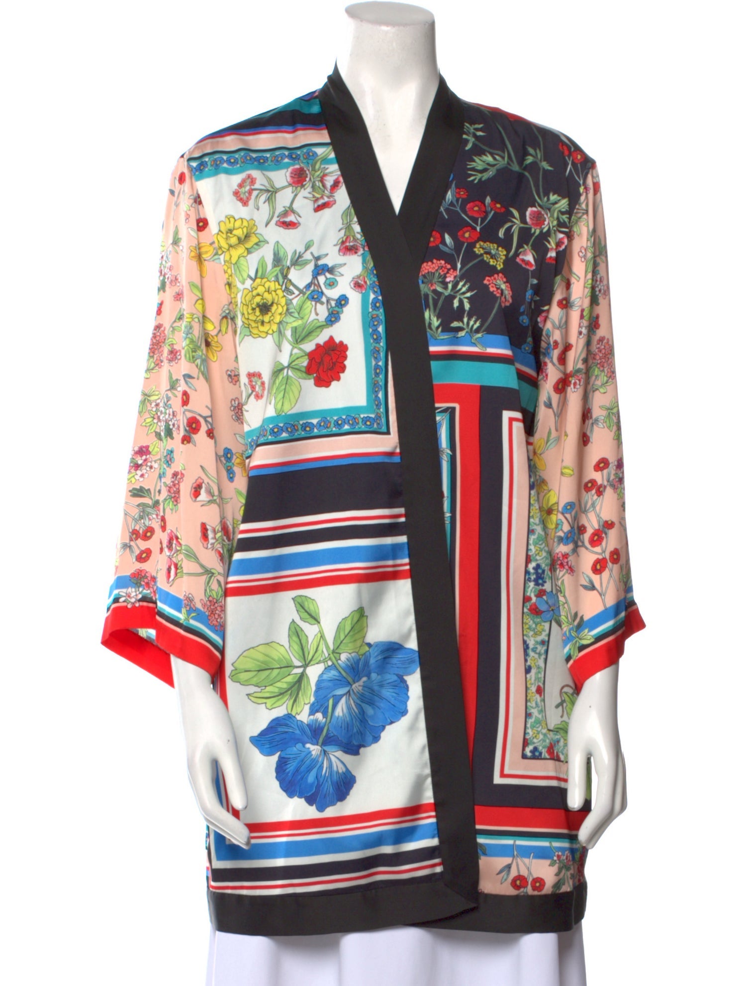Alice + Olivia Floral Print Robe
