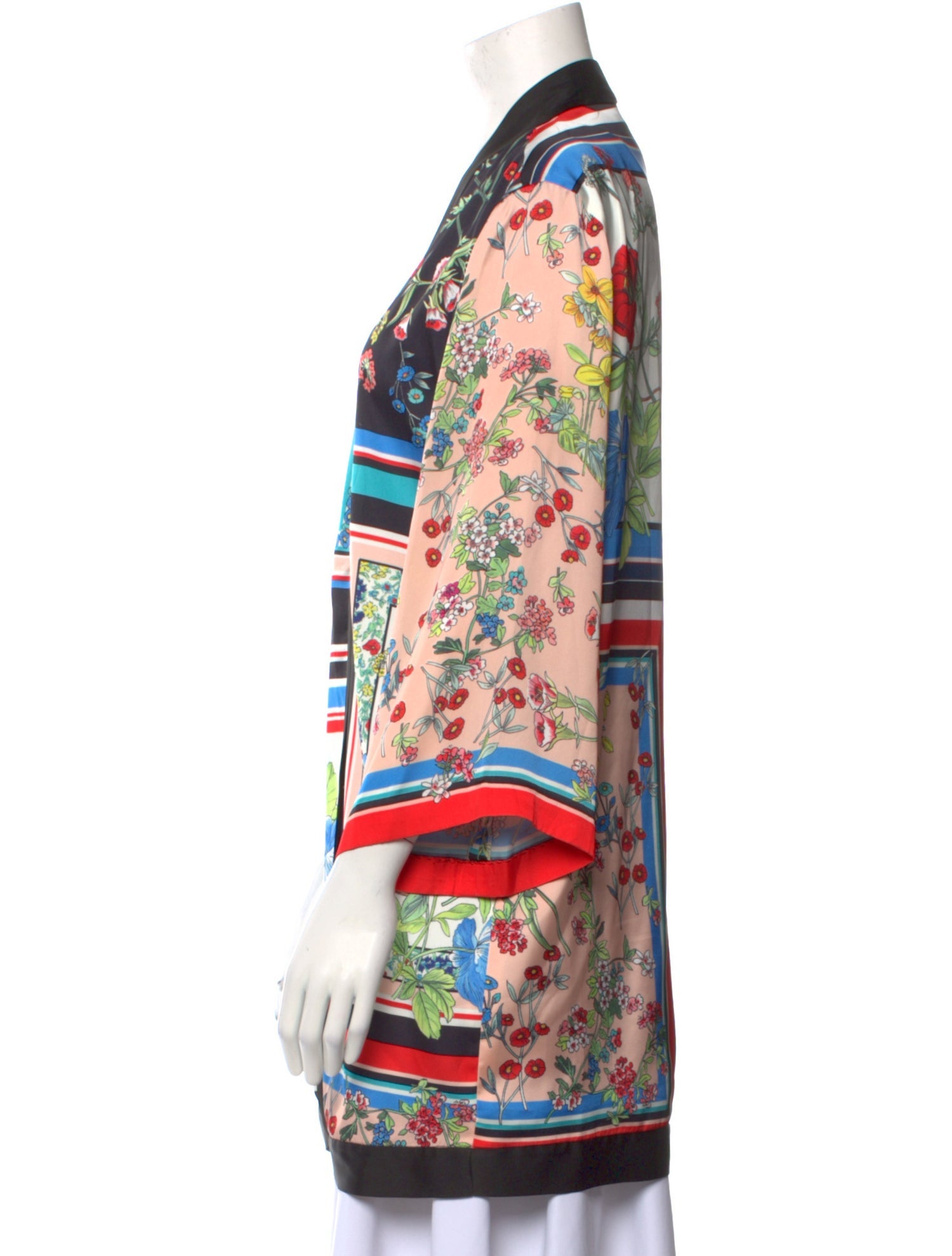 Alice + Olivia Floral Print Robe